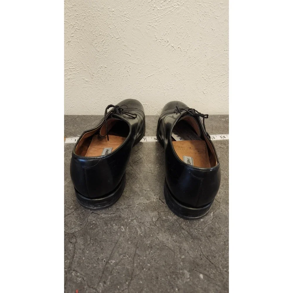 Johnston‎ & Murphy Optima Comfort Dress Shoes Men's 10.5 Black Leather Oxford